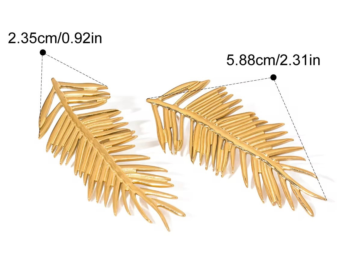 Lush Leaves Earrings