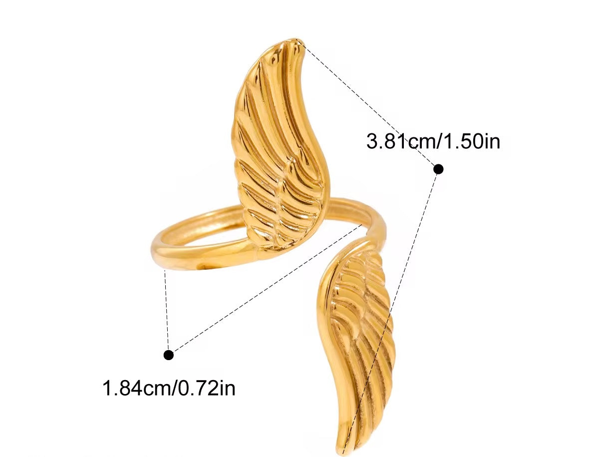 Serene Wing Ring