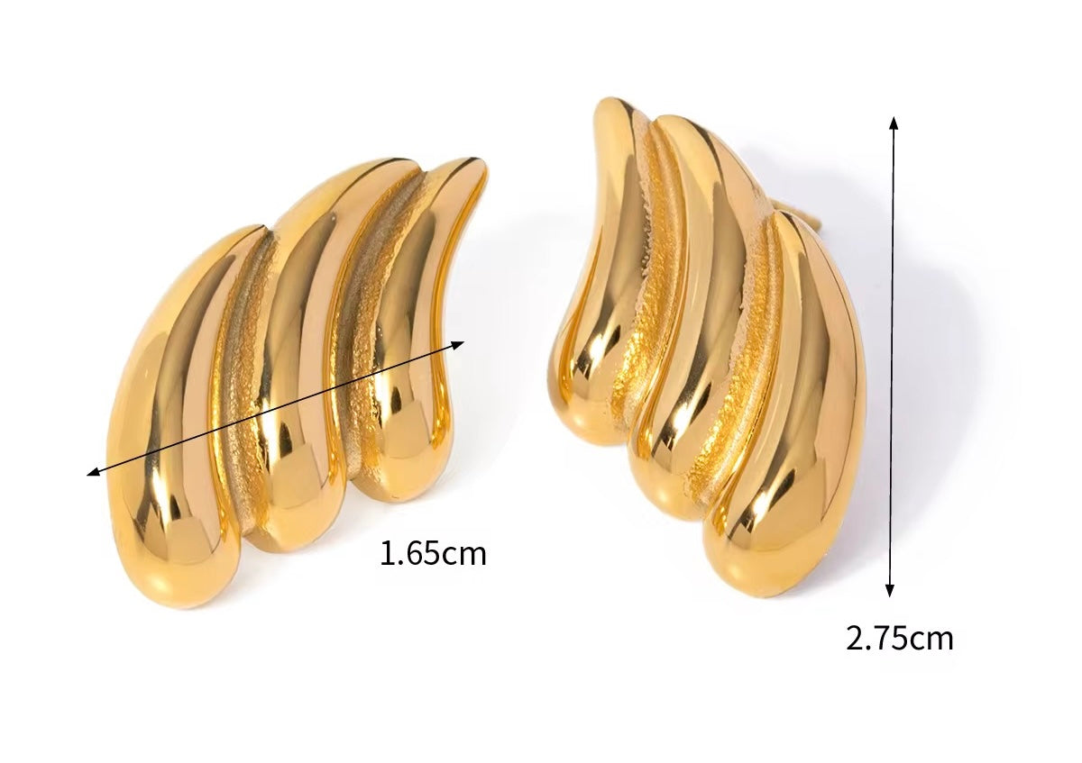 Sea Breeze Geometric Earrings