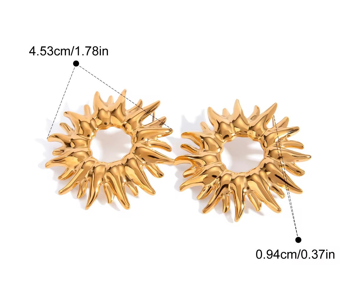 Floral Radiance Earrings