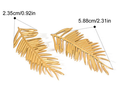 Lush Leaves Earrings