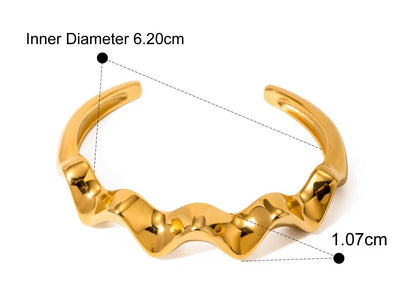 Pave Cuff Bracelets (Zig Zag Cuff Bracelet)