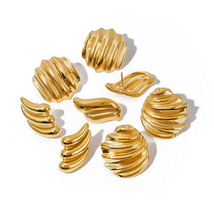 Sea Breeze Geometric Earrings