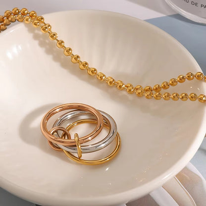 Allure Interlocking Ring Set