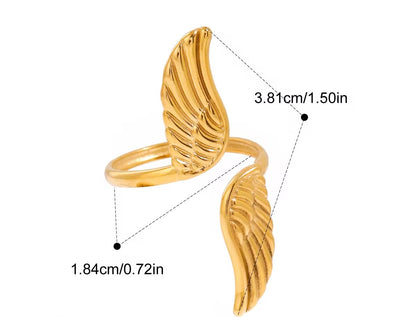 Serene Wing Ring