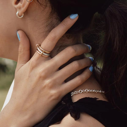 Allure Interlocking Ring Set