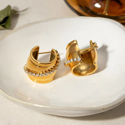 Golden Halo Earrings