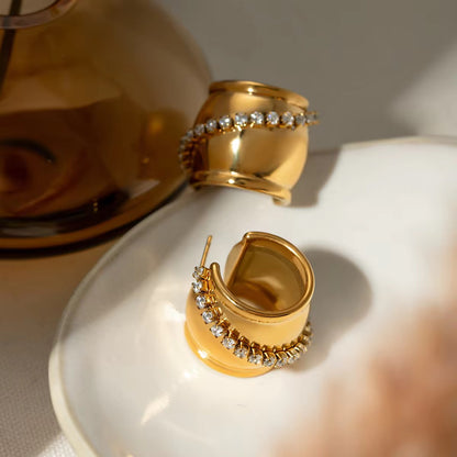 Golden Halo Earrings