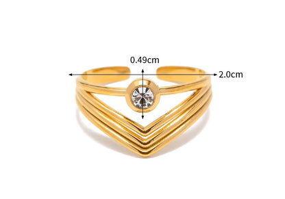 Gold Embrace Ring