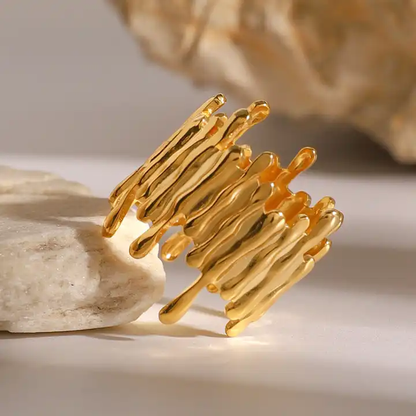 Golden Mirage Ring