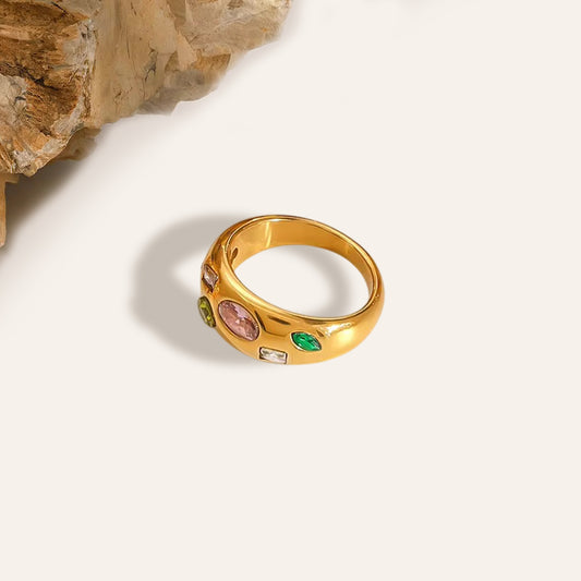 Majestic Aura Rings (Star Zirconia Ring)