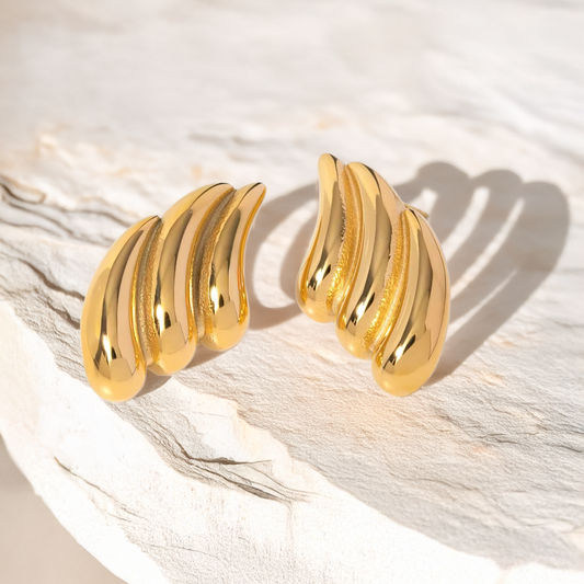 Sea Breeze Geometric Earrings